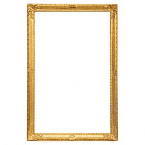 Großer antiker goldener Rahmen - O/8340 -